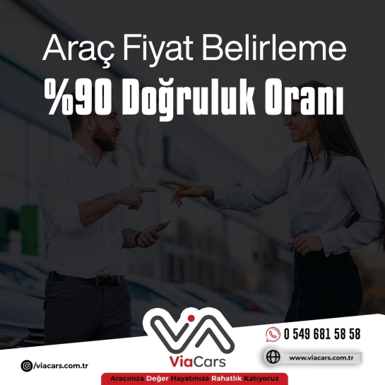 Araç fiyat belirleme - %90 Doğruluk Oranı